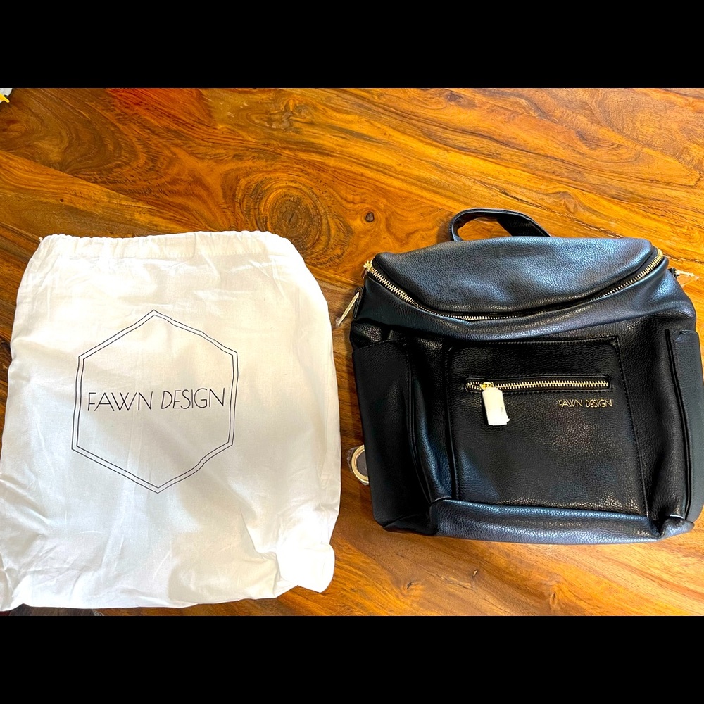 NEW Mini Fawn Design backpack/diaper bag